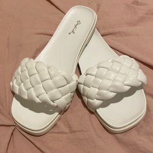 White Sandals